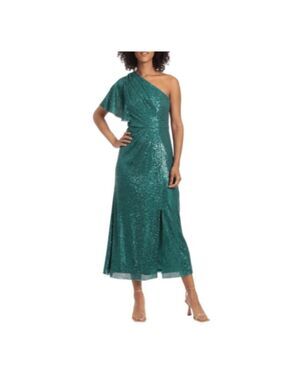 **Maggy London**  Sequinned Asymmetrical Dress 6 NWT
